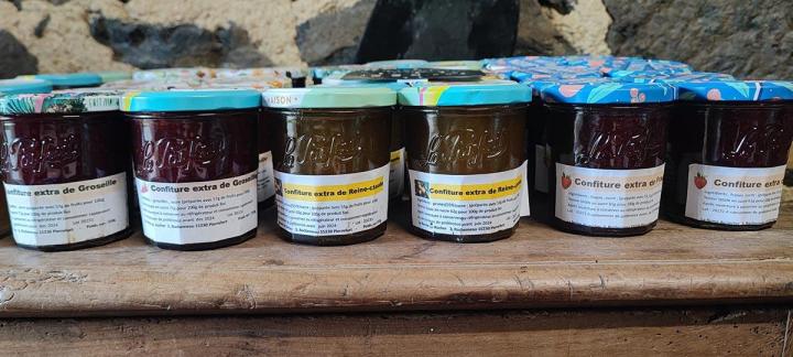 Vente de confitures artisanales Pierrefort